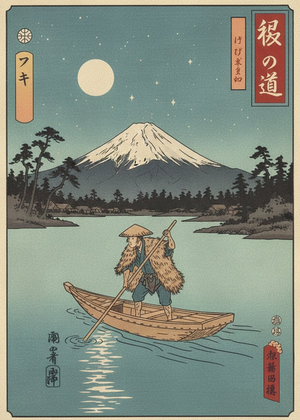 Pecheur Fuji sans cadre