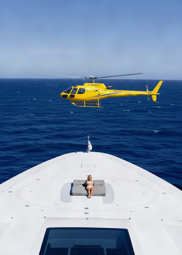 Helico Jaune sans cadre
