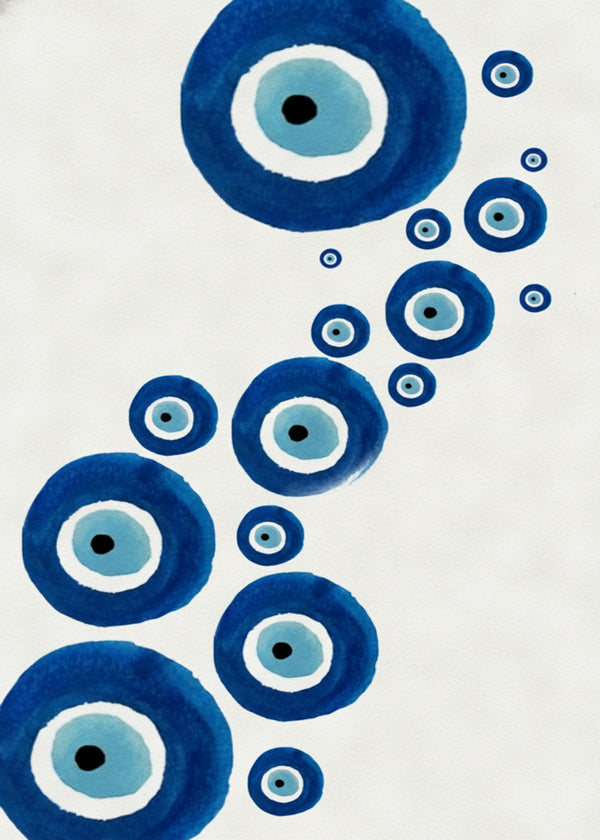 Oeil Turc sans cadre