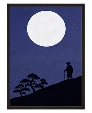 Pleine Lune avec cadre