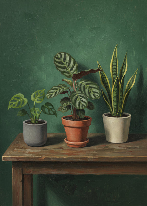Trio Pots sans cadre