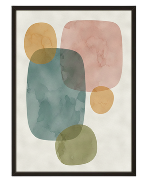 Les Formes Rondes avec cadre