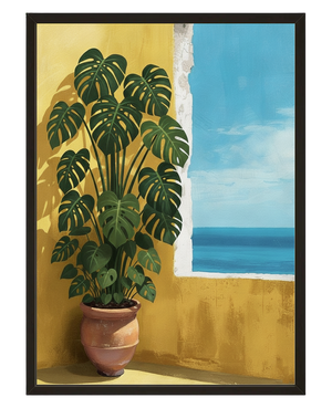 Ombre Tropicale avec cadre