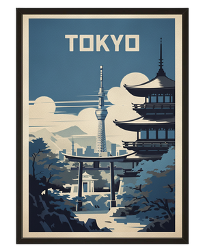 Tour Tokyo avec cadre