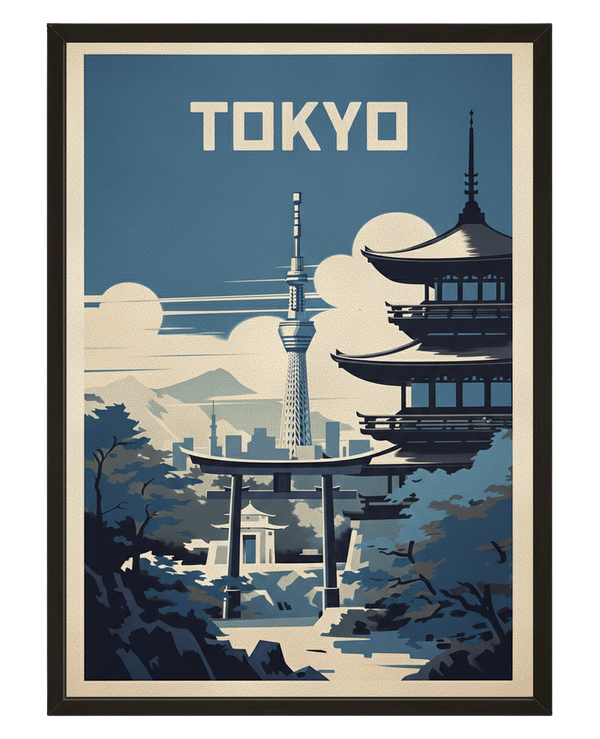 Tour Tokyo avec cadre