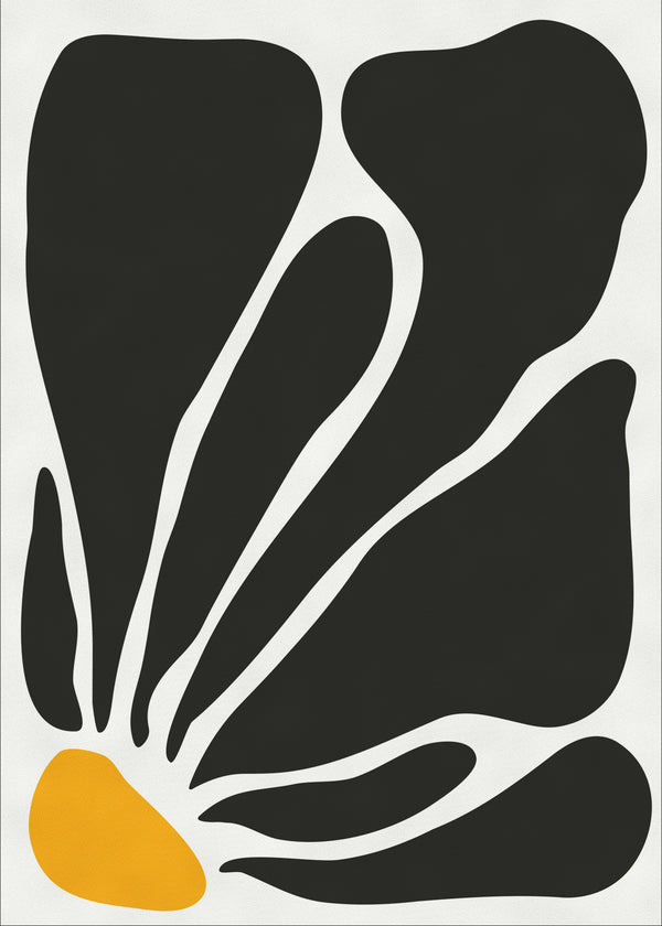 Fleur Abstraite sans cadre