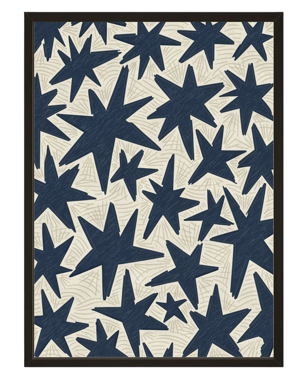 Etoiles Bleus avec cadre