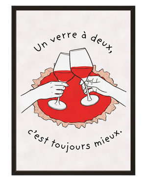 Un Verra A Deux avec cadre