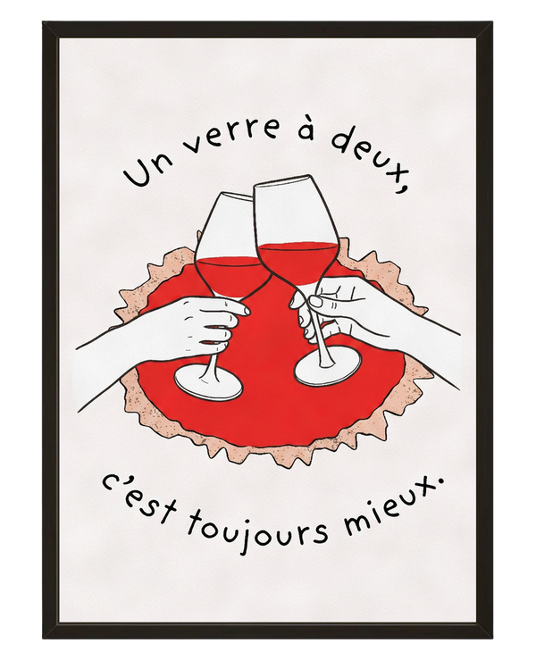 Un Verra A Deux avec cadre