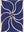 La Fleur Bleu sans cadre