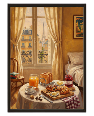 Matin A Paris avec cadre