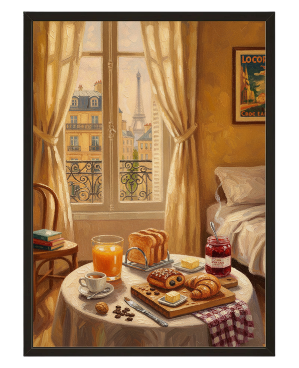 Matin A Paris avec cadre
