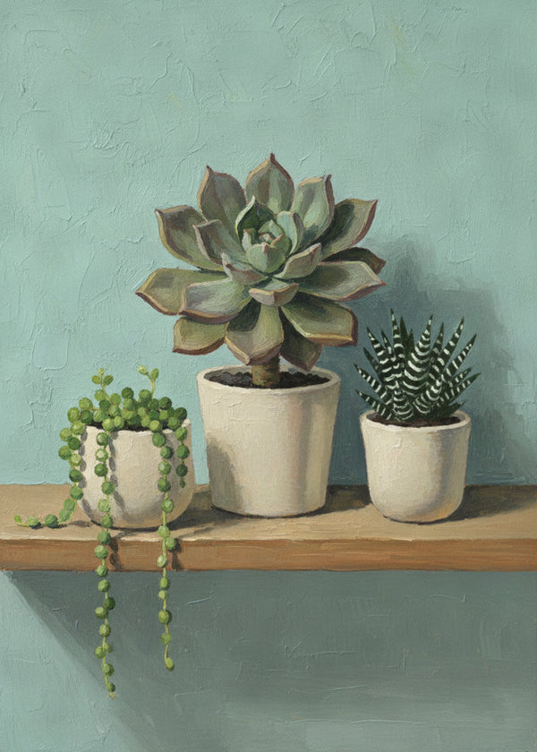 Succulentes Douces sans cadre