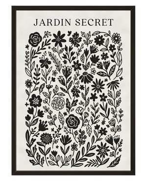 Pattern Floral avec cadre