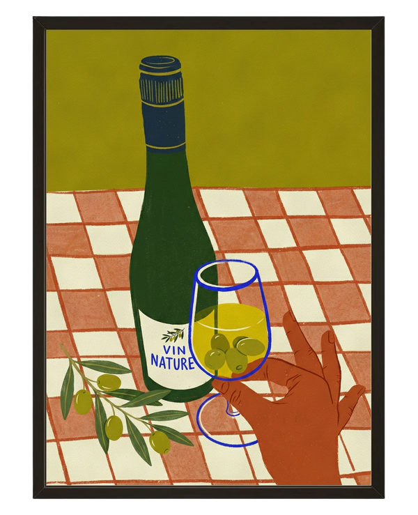 Apero Sur Nappe avec cadre