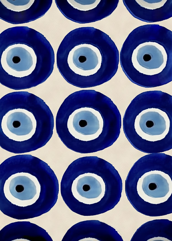 Oeil Bleu sans cadre
