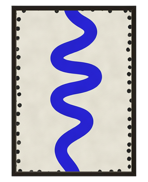 Le Trait Bleu avec cadre