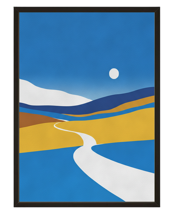 Dunes De Minuit avec cadre