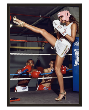 Ring Rose avec cadre