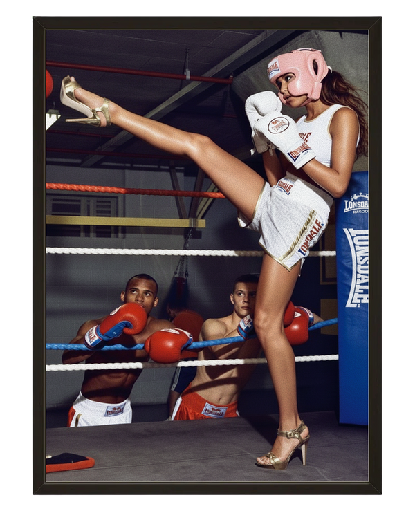 Ring Rose avec cadre