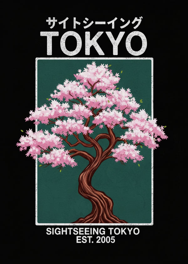 Tokyo Sakura sans cadre