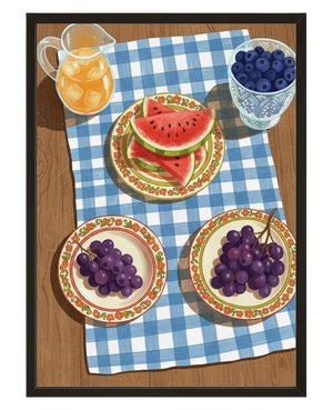 Gouter De Pasteque avec cadre