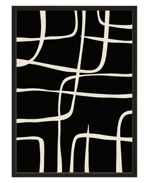 Les Traits Sombres avec cadre