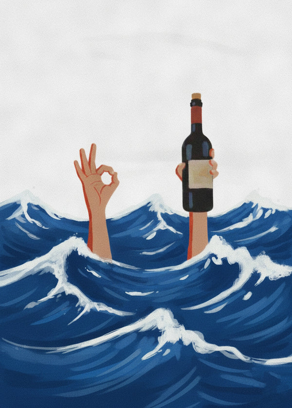 Sauvetage Du Vin sans cadre