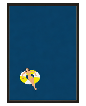 La Baigneuse avec cadre