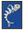 Le Poisson Bleu avec cadre