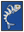 Le Poisson Bleu avec cadre
